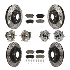 Transit Auto KBB-120074 Wheel Bearing and Hub Assembly for 2016-2018 Mazda 6 - Front and Rear product image