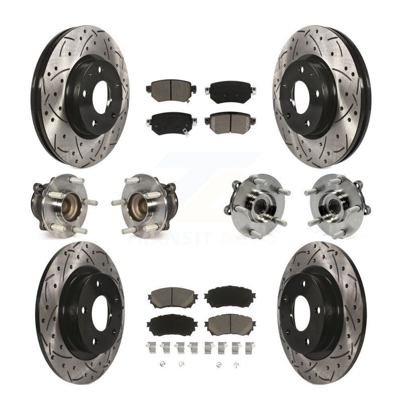 Transit Auto KBB-120074 Wheel Bearing and Hub Assembly for 2016-2018 Mazda 6 - Front and Rear product image
