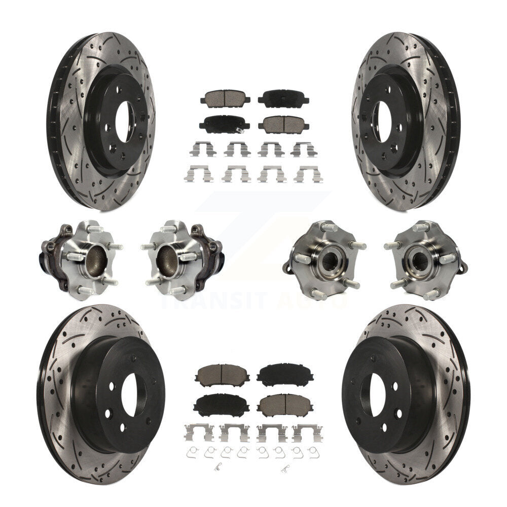 Transit Auto KBB-120077 Wheel Bearing and Hub Assembly for 2014-2022 Nissan Rogue, Nissan Rogue Sport, Nissan Qashqai - Front and Rear product image