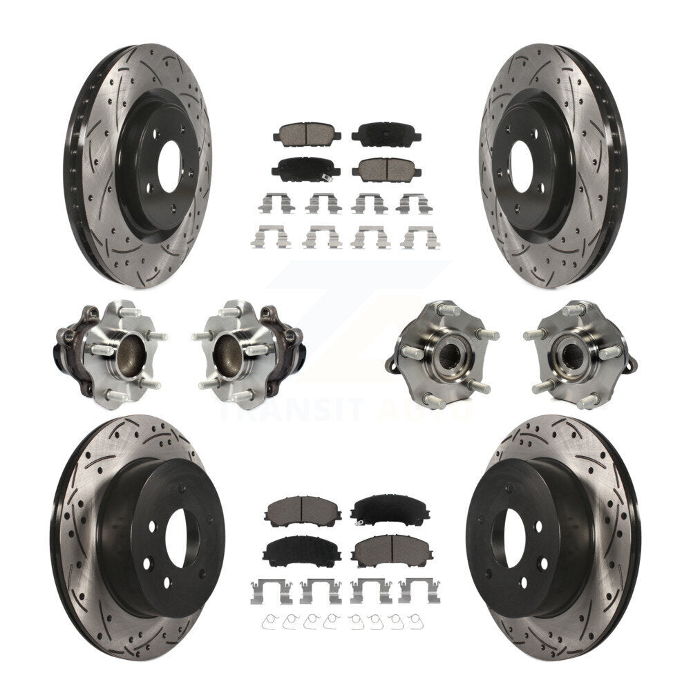 Transit Auto KBB-120078 Wheel Bearing and Hub Assembly for 2014-2019 Nissan Rogue - Front and Rear product image