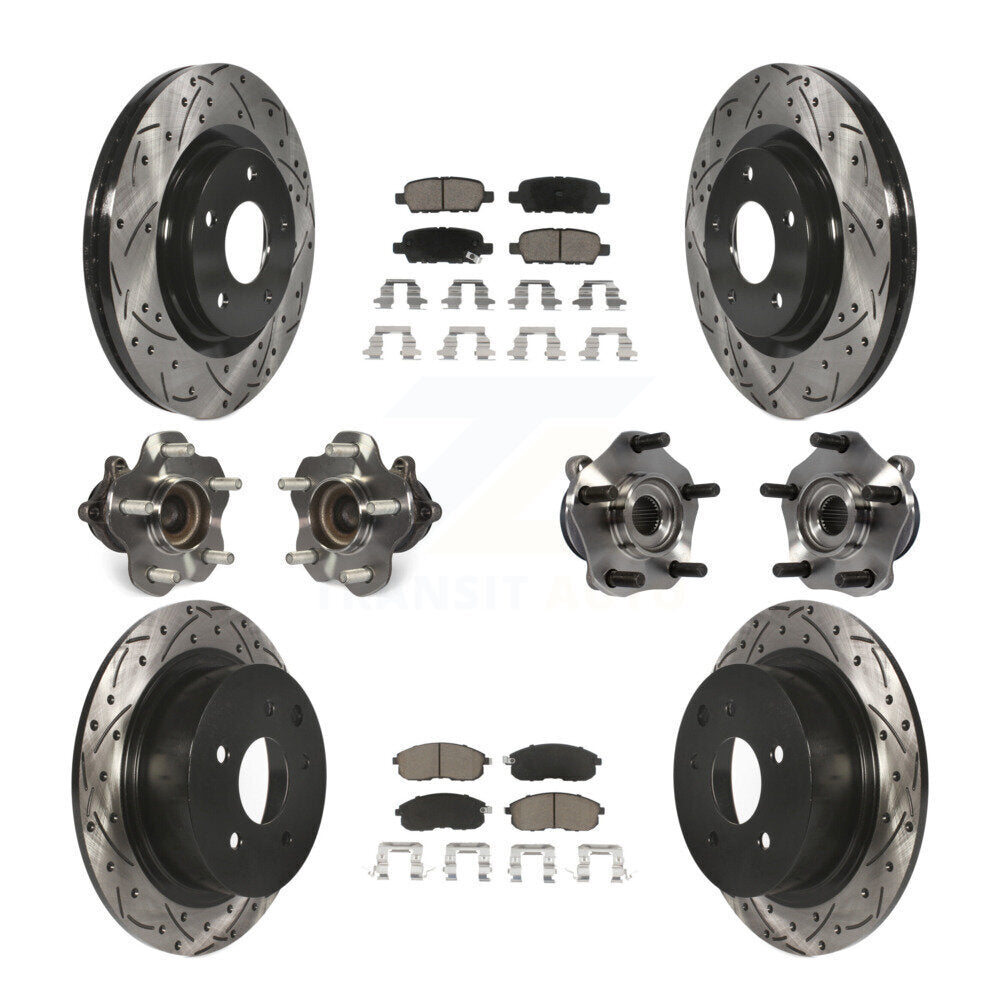 Transit Auto KBB-120079 Wheel Bearing and Hub Assembly for 2017-2019 Nissan Sentra - Front and Rear product image