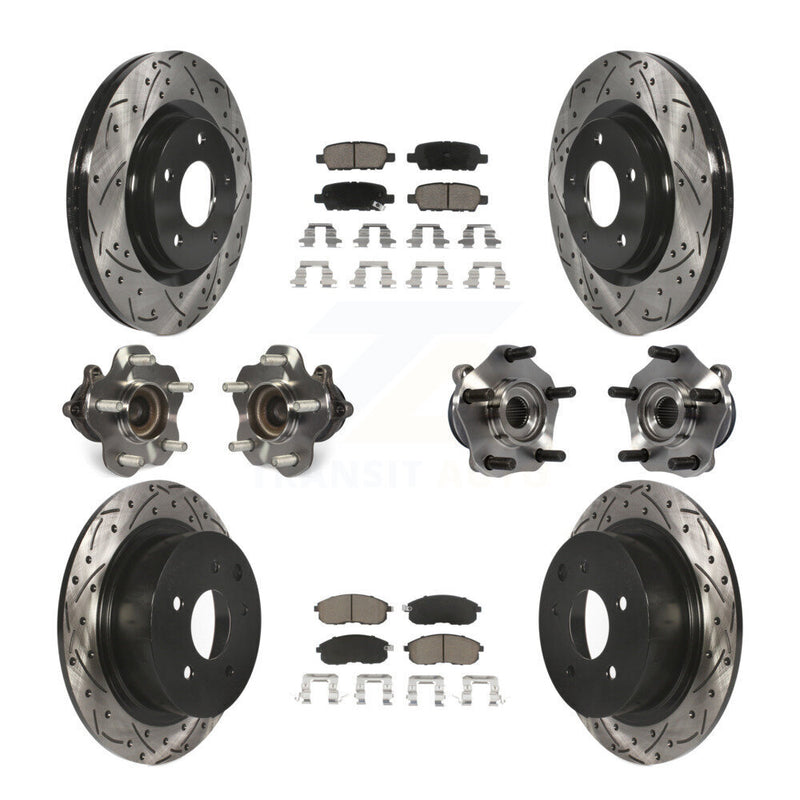 Transit Auto KBB-120079 Wheel Bearing and Hub Assembly for 2017-2019 Nissan Sentra - Front and Rear product image