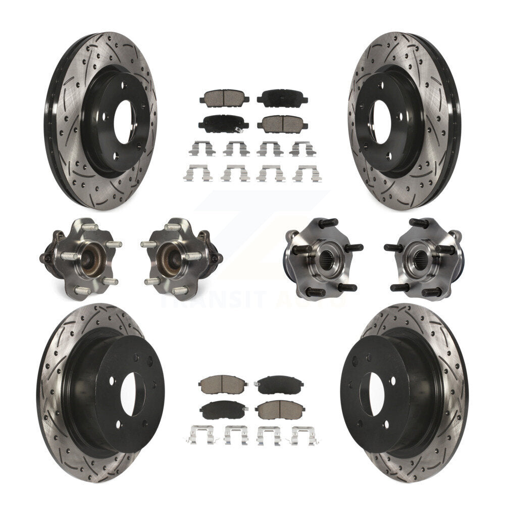 Transit Auto KBB-120080 Wheel Bearing and Hub Assembly for 2013-2019 Nissan Sentra - Front and Rear product image