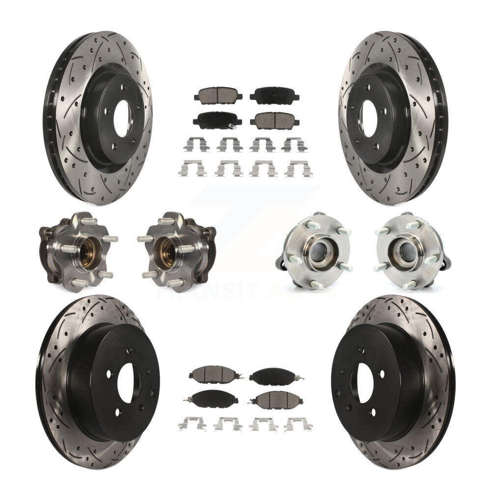 Transit Auto KBB-120084 Wheel Bearing and Hub Assembly for 2013-2020 Nissan Pathfinder, Nissan Murano, INFINITI QX60 & more - Front and Rear product image