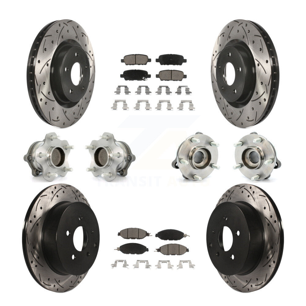 Transit Auto KBB-120086 Wheel Bearing and Hub Assembly for 2013-2020 Nissan Murano, INFINITI QX60, INFINITI JX35 & more - Front and Rear product image