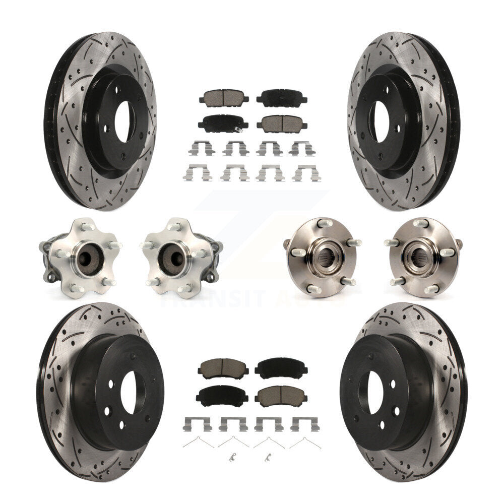 Transit Auto KBB-120088 Wheel Bearing and Hub Assembly for 2008-2015 Nissan Rogue Select, Nissan Rogue - Front and Rear product image