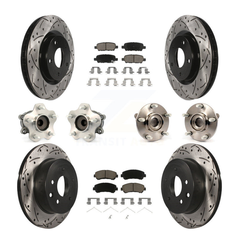 Transit Auto KBB-120088 Wheel Bearing and Hub Assembly for 2008-2015 Nissan Rogue Select, Nissan Rogue - Front and Rear product image