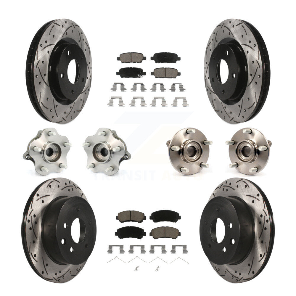 Transit Auto KBB-120089 Wheel Bearing and Hub Assembly for 2008-2013 Nissan Rogue - Front and Rear product image