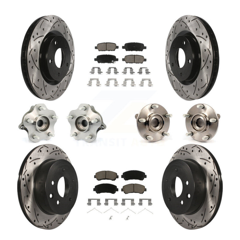 Transit Auto KBB-120089 Wheel Bearing and Hub Assembly for 2008-2013 Nissan Rogue - Front and Rear product image