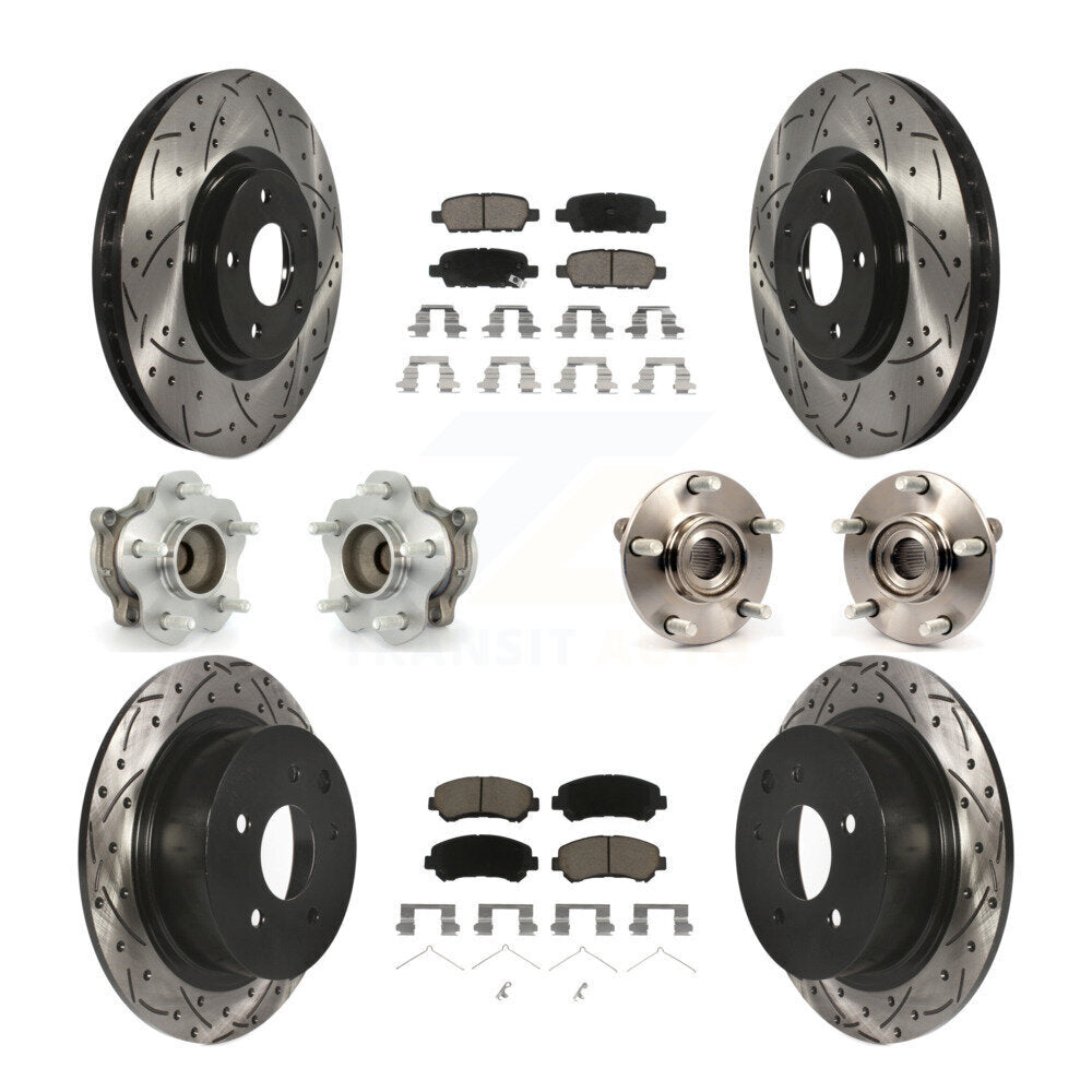 Transit Auto KBB-120092 Wheel Bearing and Hub Assembly for 2007-2012 Nissan Sentra - Front and Rear product image