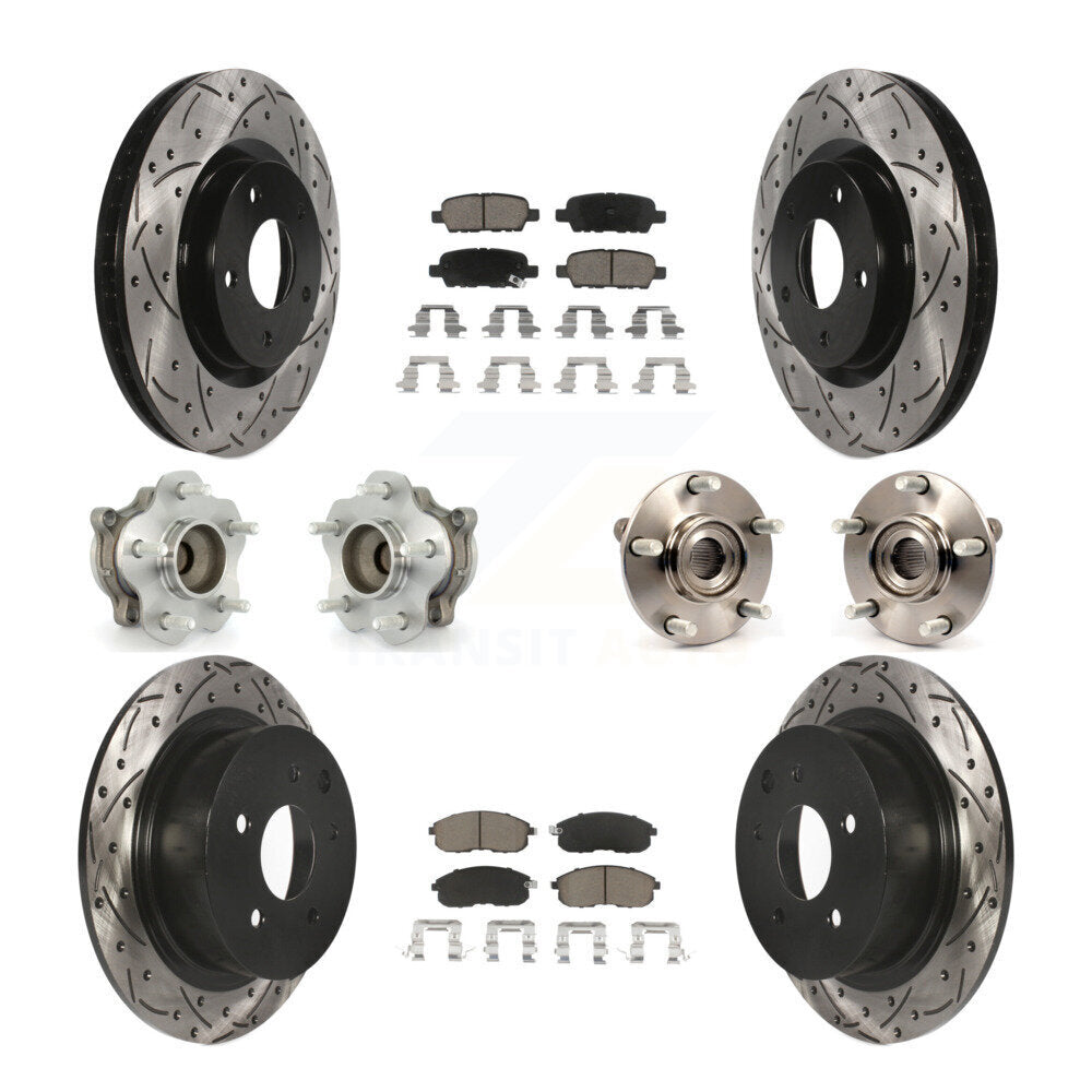 Transit Auto KBB-120093 Wheel Bearing and Hub Assembly for 2007-2012 Nissan Sentra - Front and Rear product image