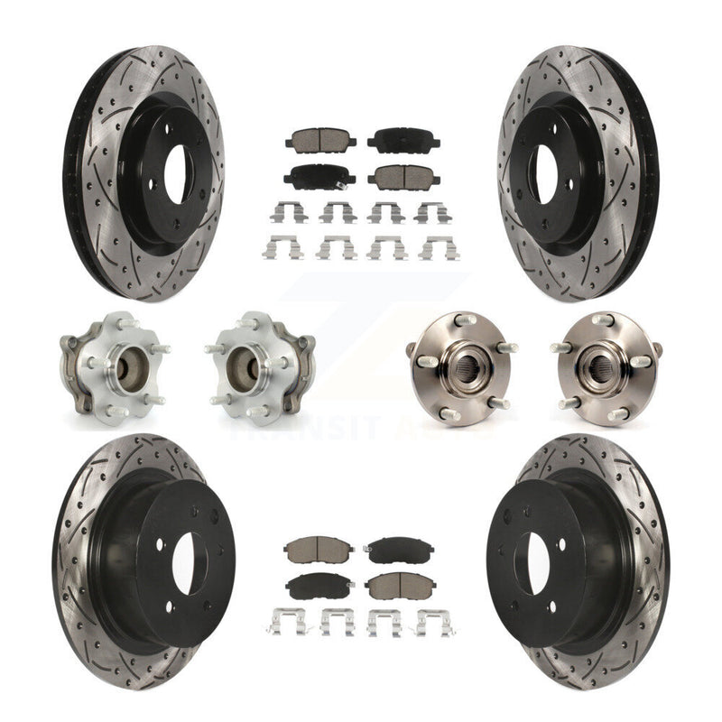 Transit Auto KBB-120093 Wheel Bearing and Hub Assembly for 2007-2012 Nissan Sentra - Front and Rear product image