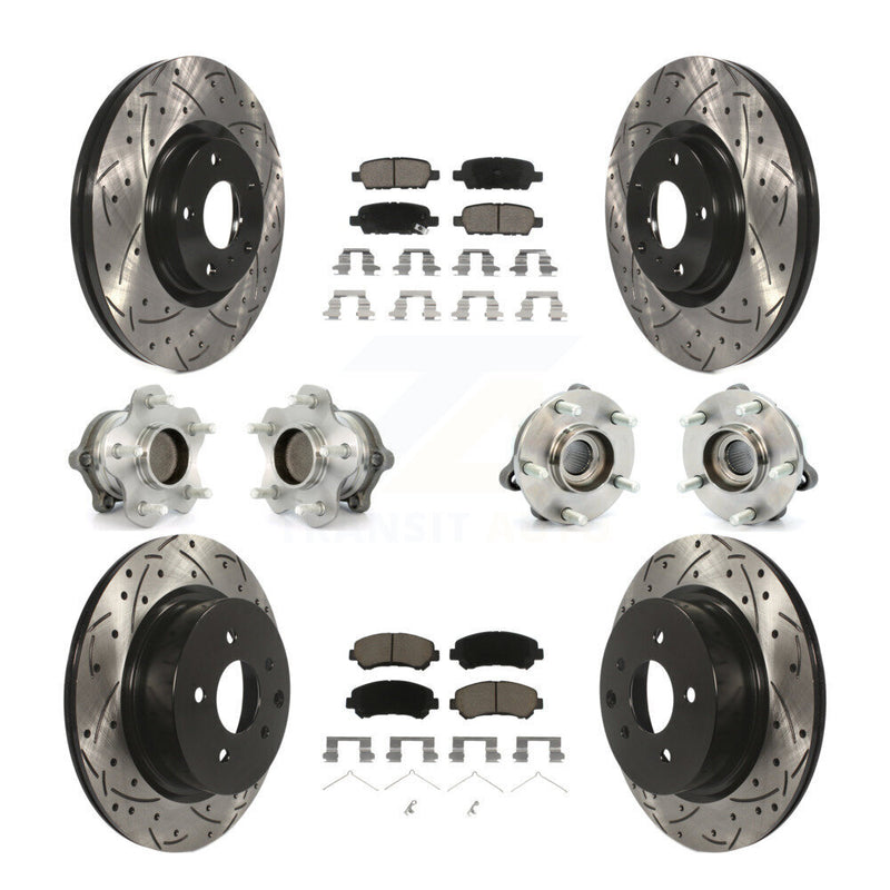 Transit Auto KBB-120094 Wheel Bearing and Hub Assembly for 2009-2022 Nissan Maxima - Front and Rear product image