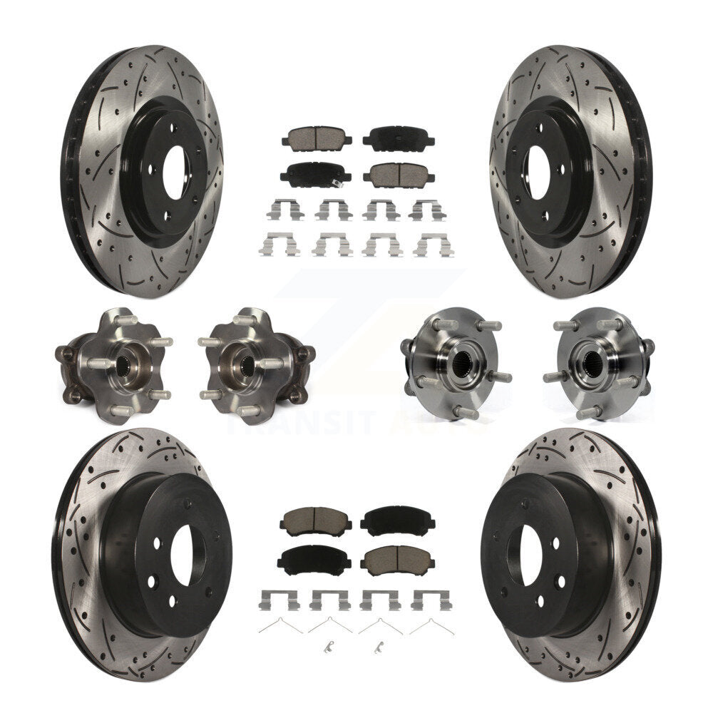 Transit Auto KBB-120097 Wheel Bearing and Hub Assembly for 2014-2017 Nissan Juke - Front and Rear product image