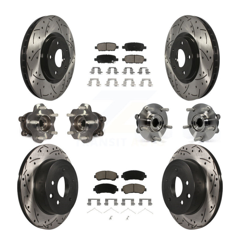 Transit Auto KBB-120097 Wheel Bearing and Hub Assembly for 2014-2017 Nissan Juke - Front and Rear product image