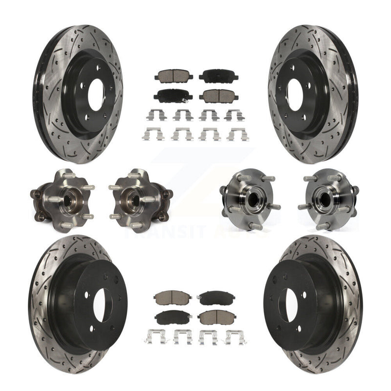 Transit Auto KBB-120098 Wheel Bearing and Hub Assembly for 2014-2017 Nissan Juke - Front and Rear product image