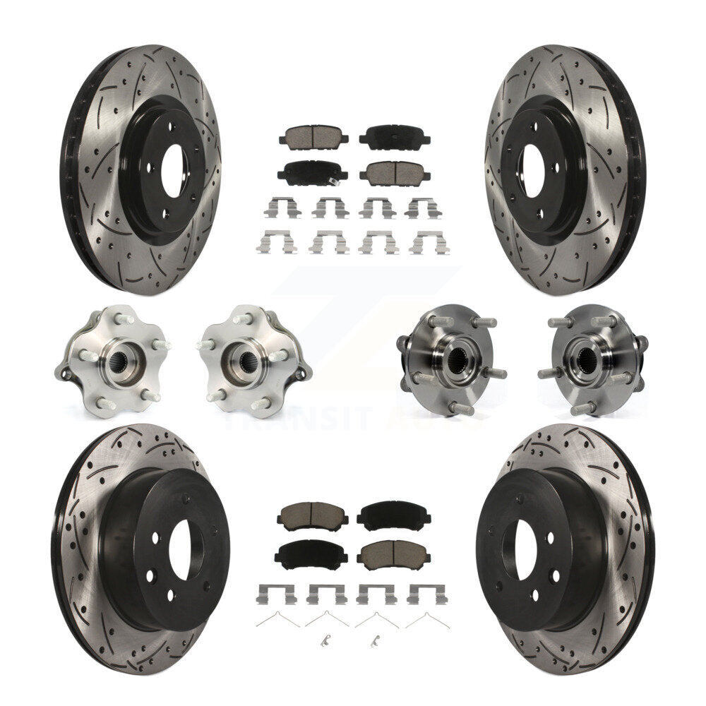 Transit Auto KBB-120099 Wheel Bearing and Hub Assembly for 2014 Nissan Juke - Front and Rear product image
