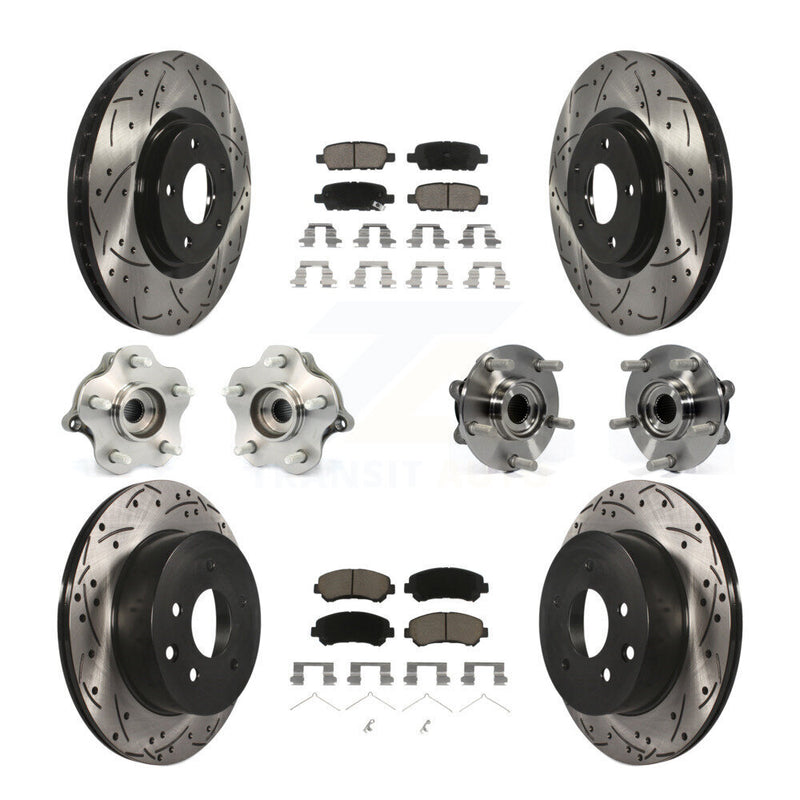 Transit Auto KBB-120099 Wheel Bearing and Hub Assembly for 2014 Nissan Juke - Front and Rear product image