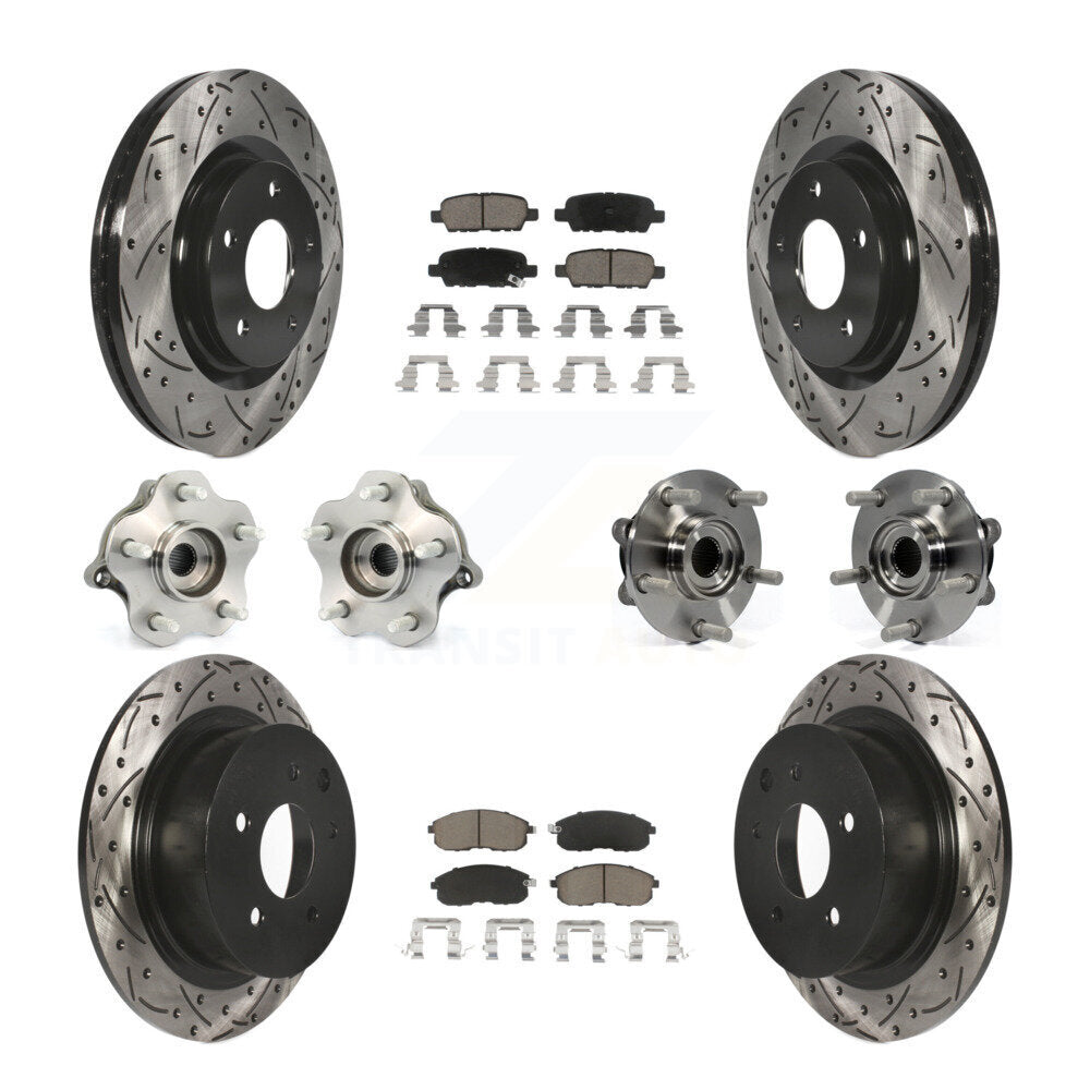 Transit Auto KBB-120100 Wheel Bearing and Hub Assembly for 2011-2014 Nissan Juke - Front and Rear product image