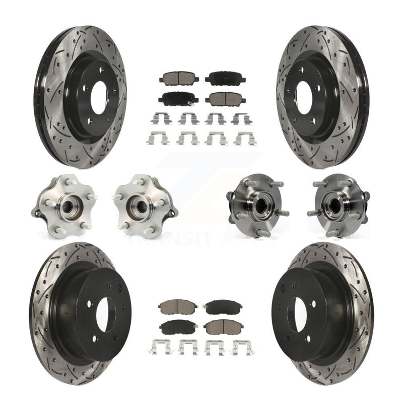 Transit Auto KBB-120100 Wheel Bearing and Hub Assembly for 2011-2014 Nissan Juke - Front and Rear product image