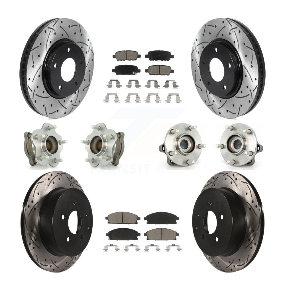 Transit Auto KBB-120101 Wheel Bearing and Hub Assembly for 2004-2009 Nissan Quest - Front and Rear product image