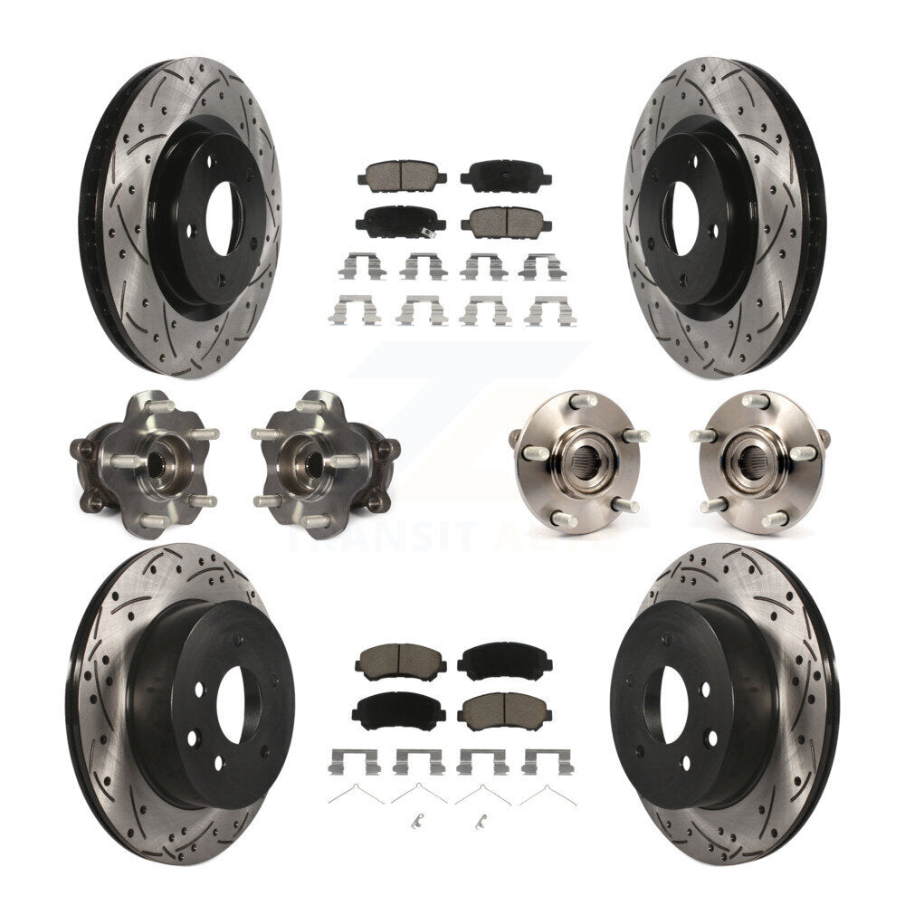 Transit Auto KBB-120105 Wheel Bearing and Hub Assembly for 2013-2015 Nissan Rogue Select, Nissan Rogue - Front and Rear product image