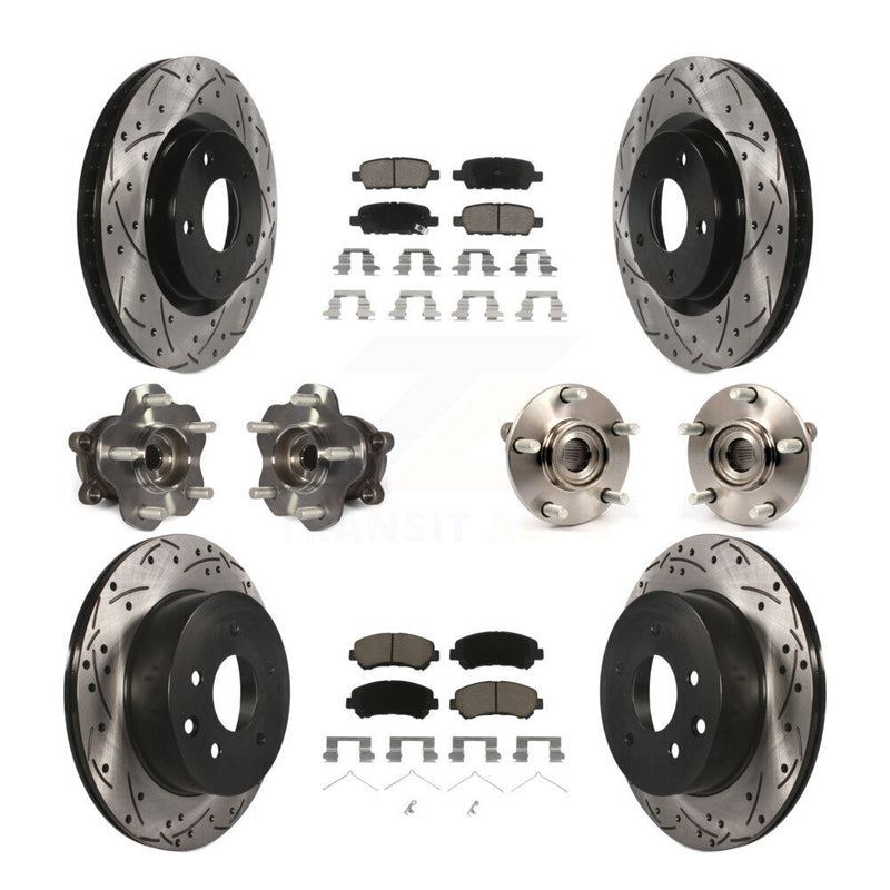 Transit Auto KBB-120105 Wheel Bearing and Hub Assembly for 2013-2015 Nissan Rogue Select, Nissan Rogue - Front and Rear product image