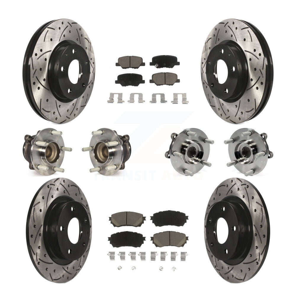 Transit Auto KBB-120109 Wheel Bearing and Hub Assembly for 2014-2015 Mazda 6 - Front and Rear product image