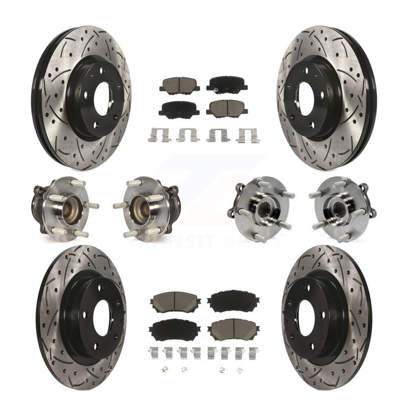 Transit Auto KBB-120109 Wheel Bearing and Hub Assembly for 2014-2015 Mazda 6 - Front and Rear product image