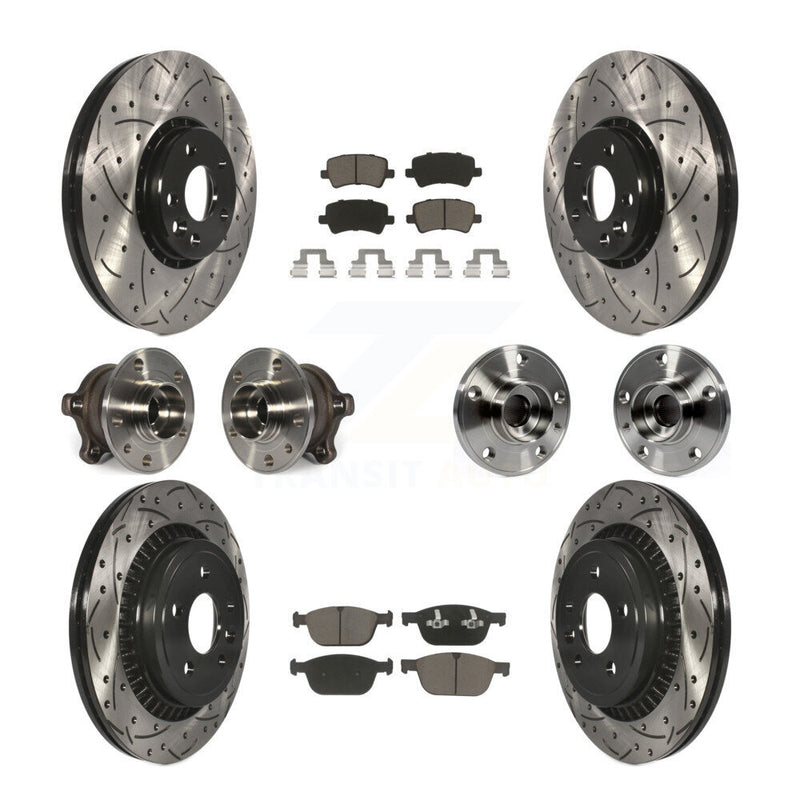 Transit Auto KBB-120111 Wheel Bearing and Hub Assembly for 2010-2015 Volvo XC60 - Front and Rear product image