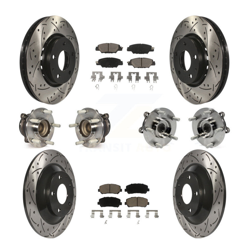 Transit Auto KBB-120112 Wheel Bearing and Hub Assembly for 2016-2021 Mazda CX-5 - Front and Rear product image