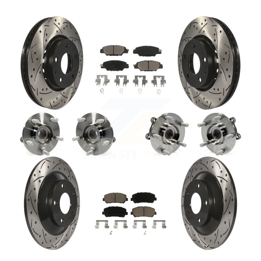 Transit Auto KBB-120113 Wheel Bearing and Hub Assembly for 2016-2023 Mazda CX-5 - Front and Rear product image