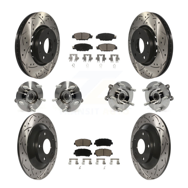 Transit Auto KBB-120113 Wheel Bearing and Hub Assembly for 2016-2023 Mazda CX-5 - Front and Rear product image