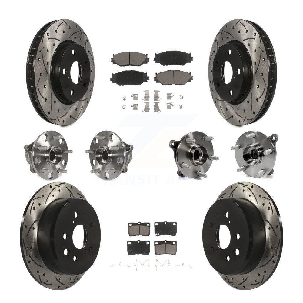 Transit Auto KBB-120114 Wheel Bearing and Hub Assembly for 2006-2011 Lexus IS250 - Front and Rear product image