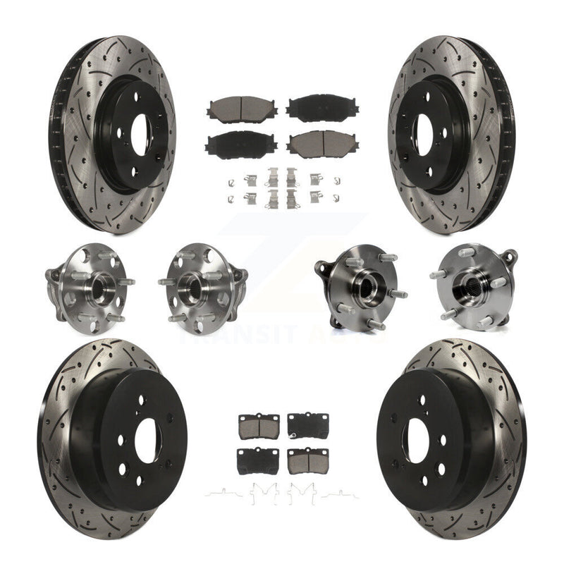 Transit Auto KBB-120114 Wheel Bearing and Hub Assembly for 2006-2011 Lexus IS250 - Front and Rear product image