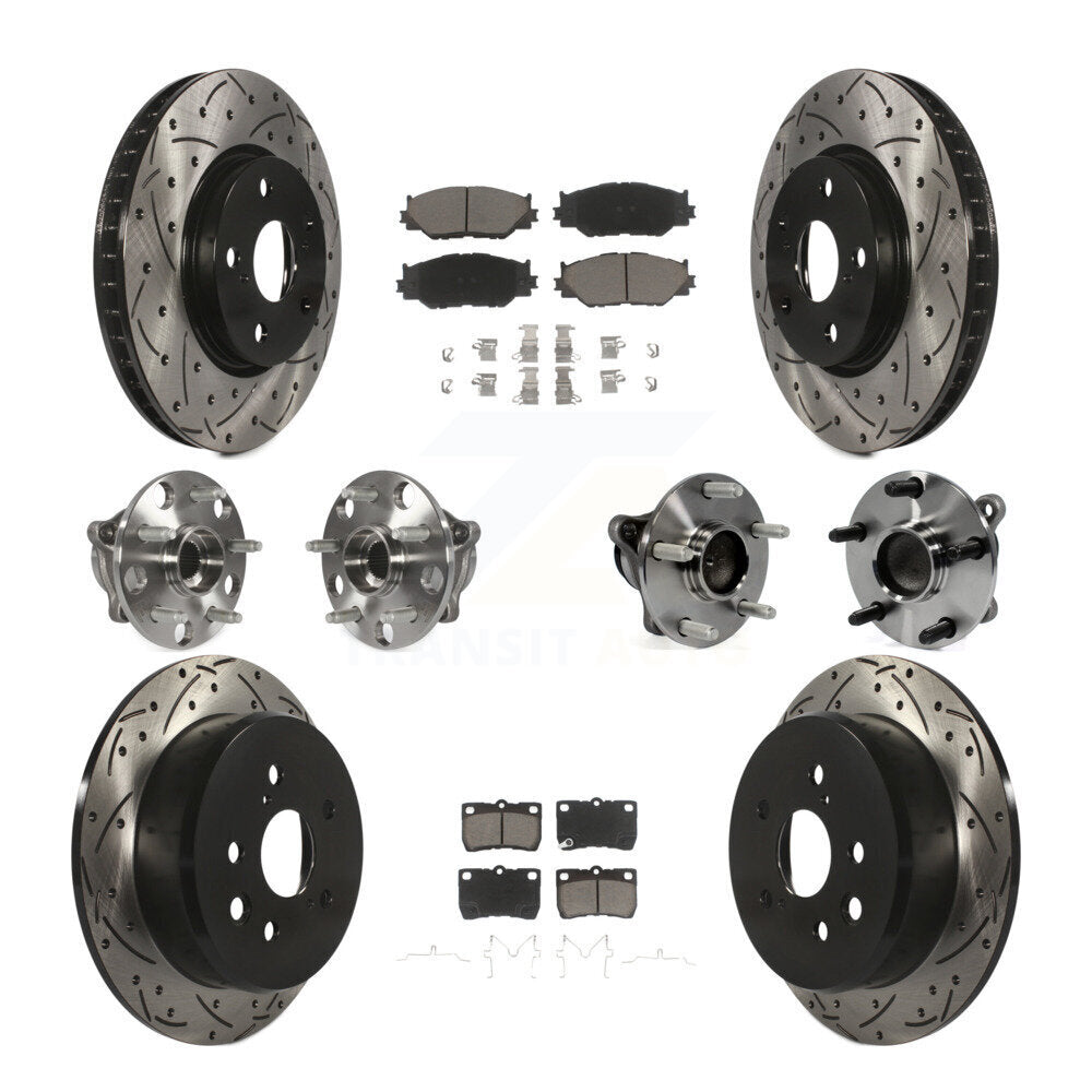 Transit Auto KBB-120115 Wheel Bearing and Hub Assembly for 2006-2011 Lexus IS250 - Front and Rear product image