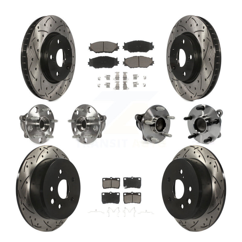 Transit Auto KBB-120115 Wheel Bearing and Hub Assembly for 2006-2011 Lexus IS250 - Front and Rear product image