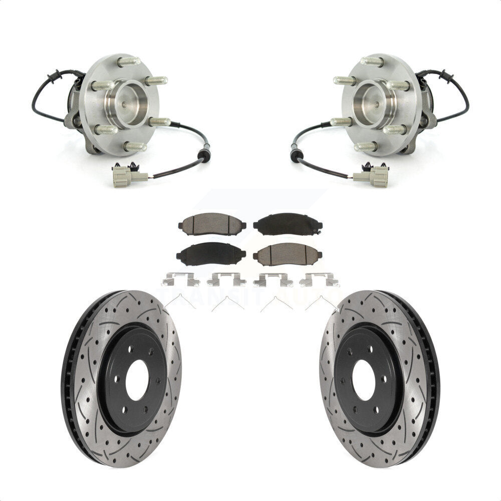 Transit Auto KBB-120119 Wheel Bearing and Hub Assembly for 2005-2024 Nissan Frontier, Suzuki Equator, Nissan Pathfinder & more product image