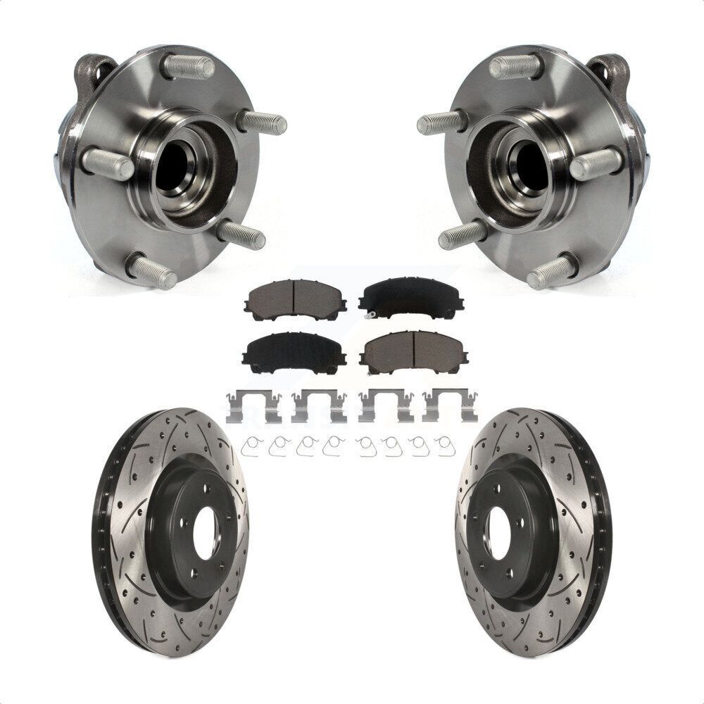 Transit Auto KBB-120121 Wheel Bearing and Hub Assembly for 2014-2023 INFINITI Q60, INFINITI QX50, INFINITI Q50 - Front product image