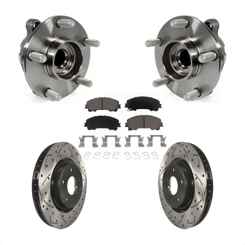 Transit Auto KBB-120121 Wheel Bearing and Hub Assembly for 2014-2023 INFINITI Q60, INFINITI QX50, INFINITI Q50 - Front product image