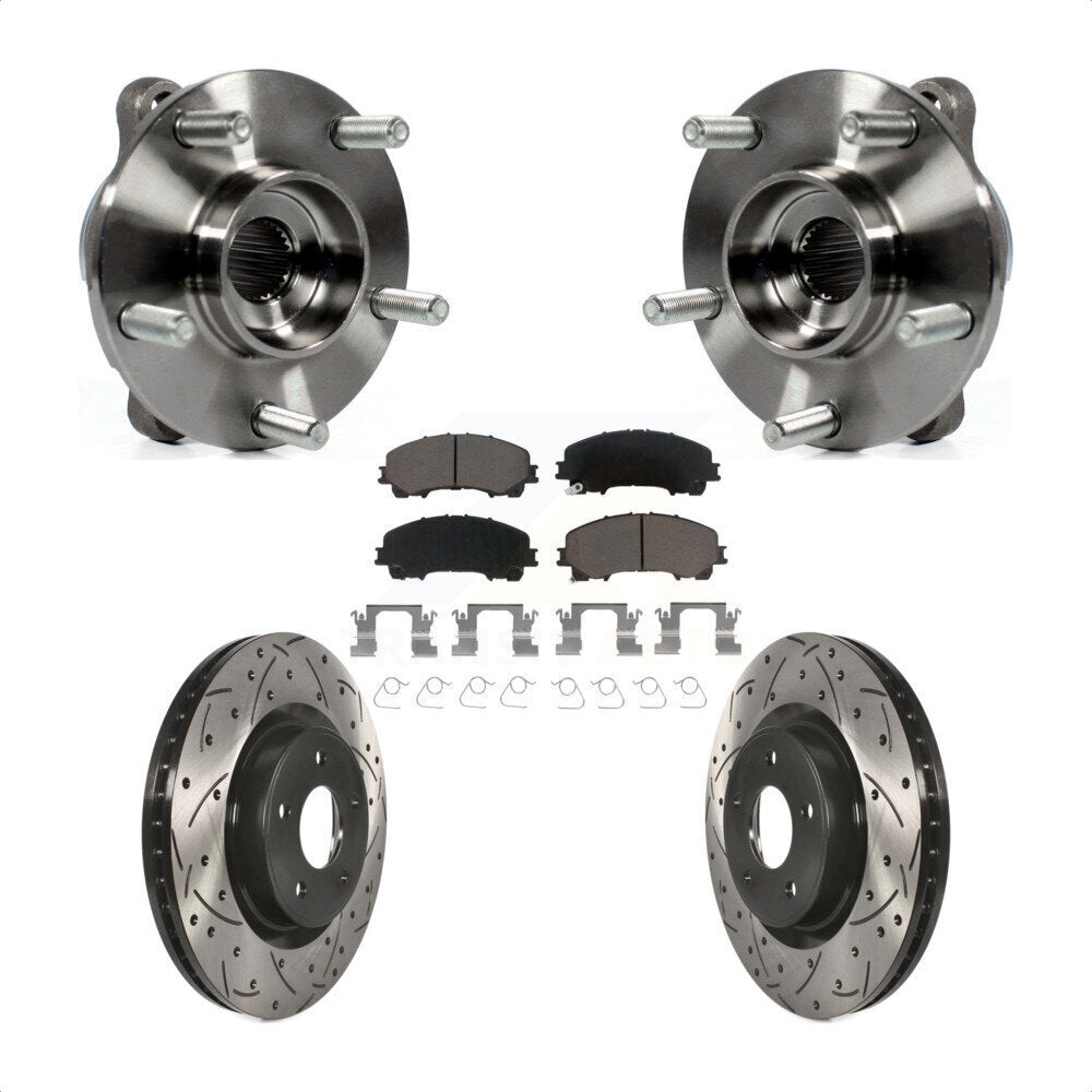 Transit Auto KBB-120122 Wheel Bearing and Hub Assembly for 2014-2023 INFINITI Q60, INFINITI QX50, INFINITI Q50 - Front product image