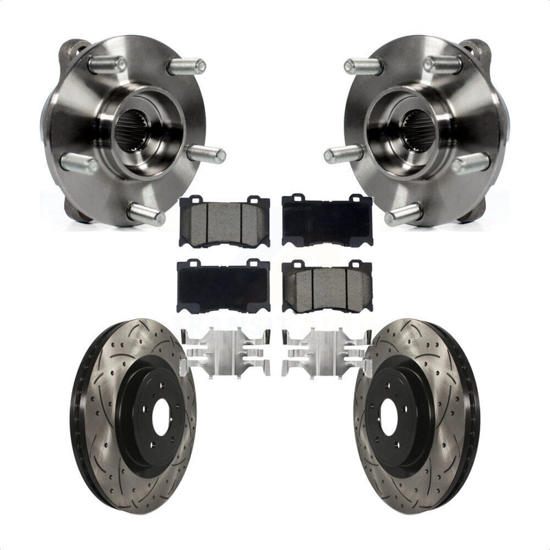 Transit Auto KBB-120124 Wheel Bearing and Hub Assembly for 2009-2023 INFINITI Q60, INFINITI Q70L, INFINITI Q50 & more - Front product image