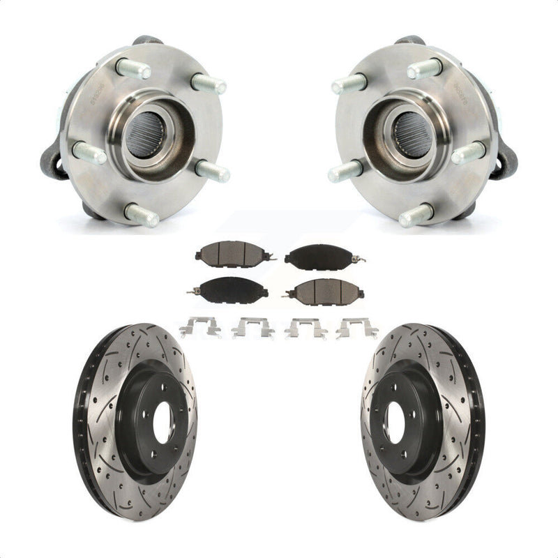 Transit Auto KBB-120125 Wheel Bearing and Hub Assembly for 2013-2020 Nissan Murano, INFINITI QX60, INFINITI JX35 & more - Front product image