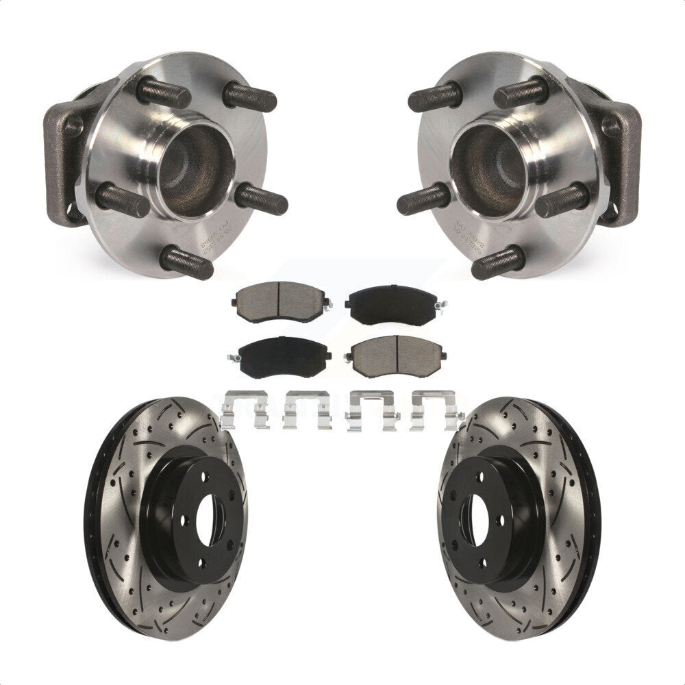 Transit Auto KBB-120127 Wheel Bearing and Hub Assembly for 2013-2016 Scion FR-S, Subaru BRZ - Front product image