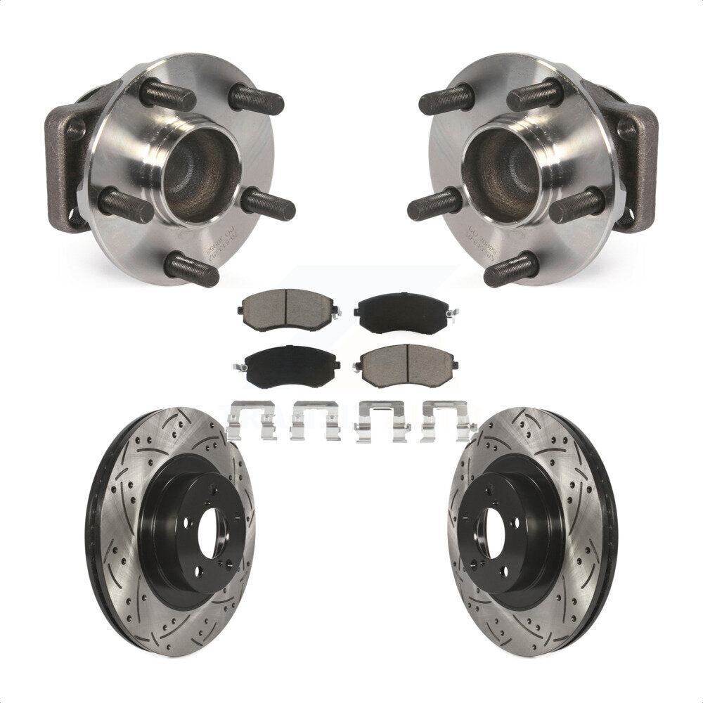 Transit Auto KBB-120128 Wheel Bearing and Hub Assembly for 2013-2020 Toyota 86, Subaru BRZ, Scion FR-S - Front product image