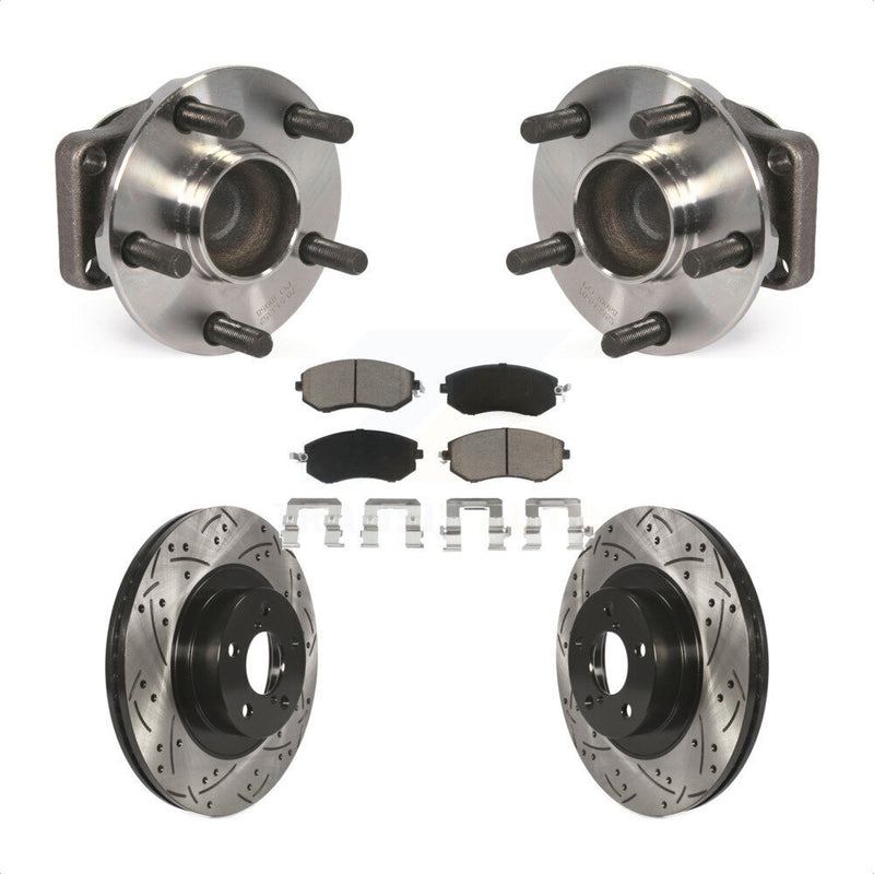 Transit Auto KBB-120128 Wheel Bearing and Hub Assembly for 2013-2020 Toyota 86, Subaru BRZ, Scion FR-S - Front product image