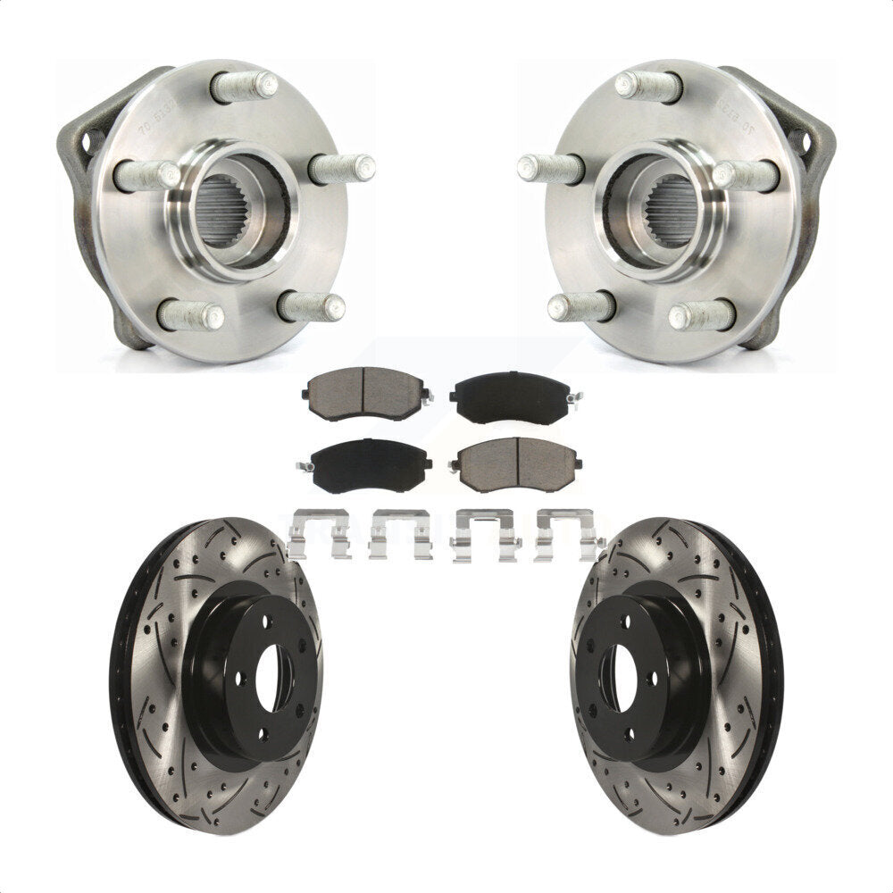 Transit Auto KBB-120129 Wheel Bearing and Hub Assembly for 2011-2013 Subaru Impreza - Front product image