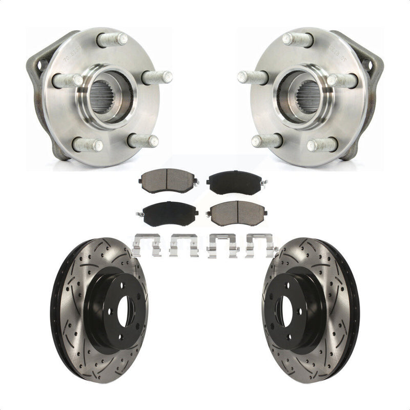 Transit Auto KBB-120129 Wheel Bearing and Hub Assembly for 2011-2013 Subaru Impreza - Front product image