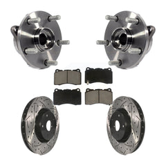 Transit Auto KBB-120130 Wheel Bearing and Hub Assembly for 2005-2017 Subaru Impreza, Subaru WRX STI - Front product image