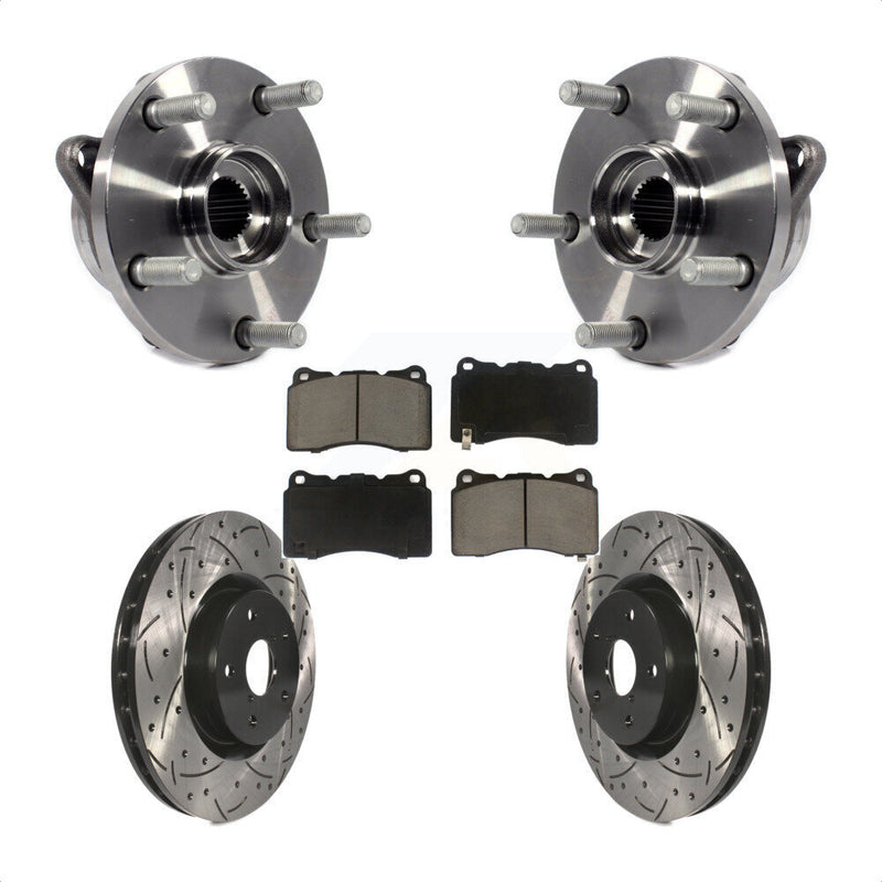 Transit Auto KBB-120130 Wheel Bearing and Hub Assembly for 2005-2017 Subaru Impreza, Subaru WRX STI - Front product image